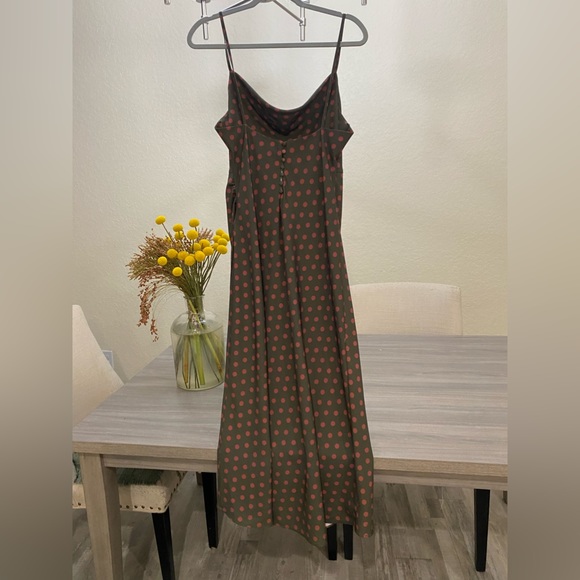 Zara | Dresses | Zara Polka Dot Slip Dress | Poshmark
